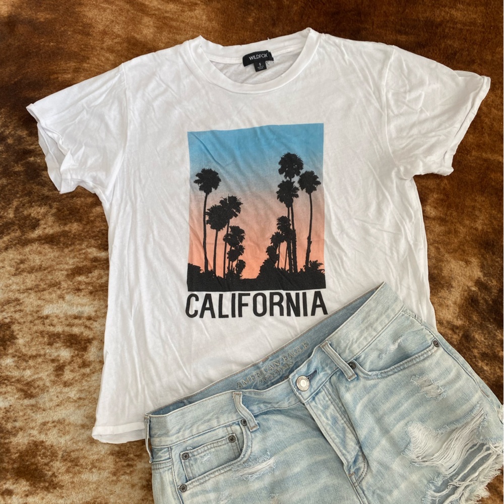 Wildfox Sunset Blvd Keke T-Shirt